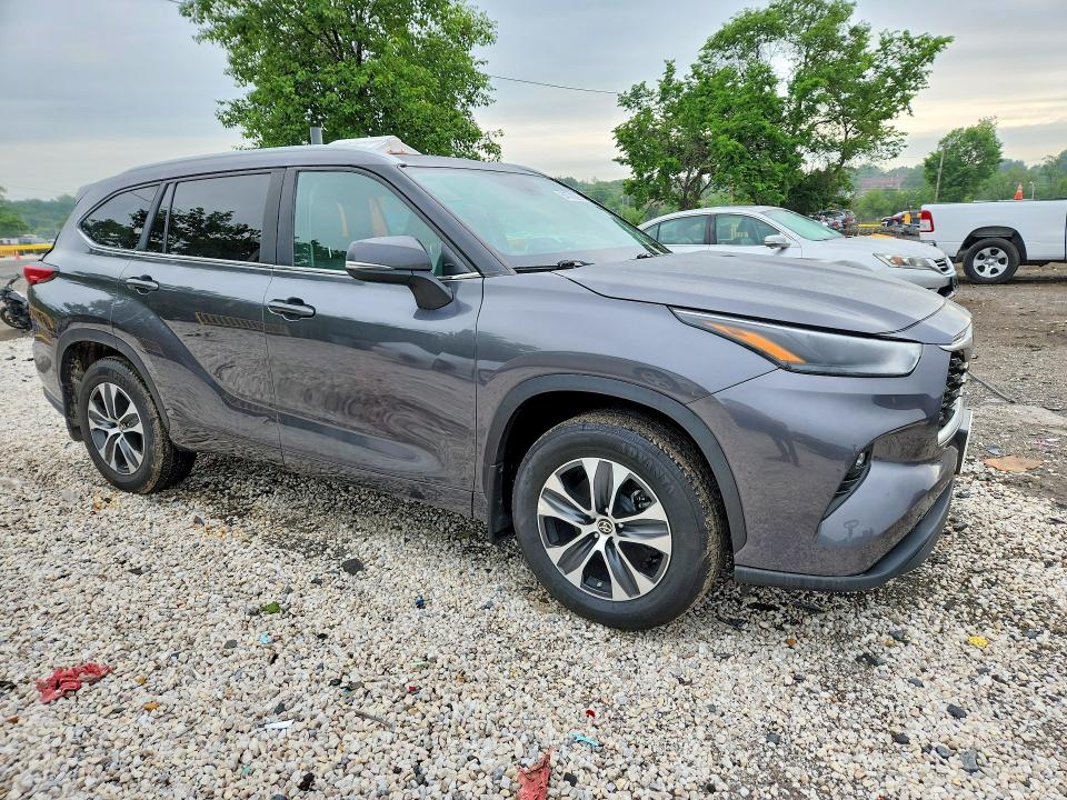 2023 Toyota Highlander მანქანა იყიდება აუქციონზე, vin: 5TDKDRBH1PS009124, აუქციონის ნომერი: 54770226