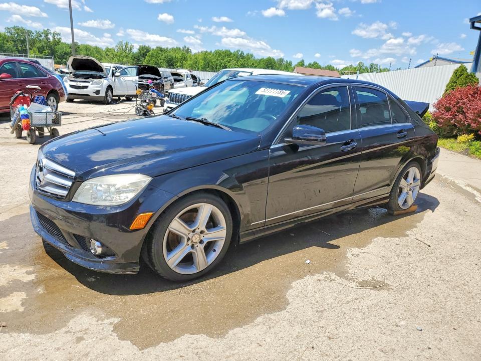 52777786 :رقم المزاد ، WDDGF8BB7AF446595 vin ، 2010 Mercedes-benz C مزاد بيع