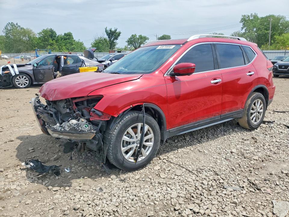 53670886 :رقم المزاد ، 5N1AT2MV4HC736054 vin ، 2017 Nissan Rogue مزاد بيع