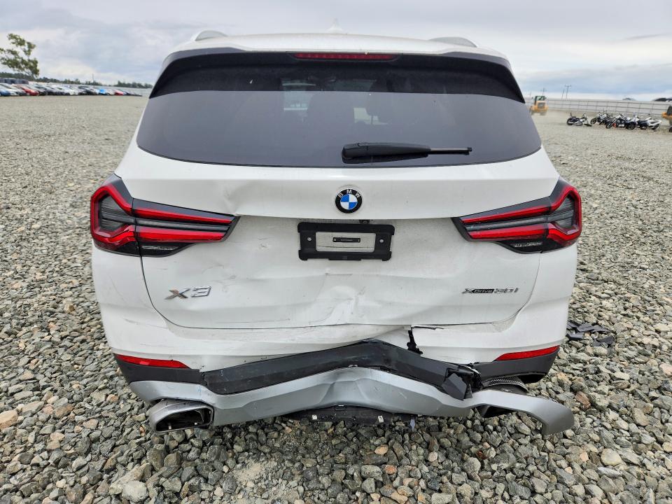 2024 Bmw X3 მანქანა იყიდება აუქციონზე, vin: 5UX53DP00R9X42822, აუქციონის ნომერი: 52258116