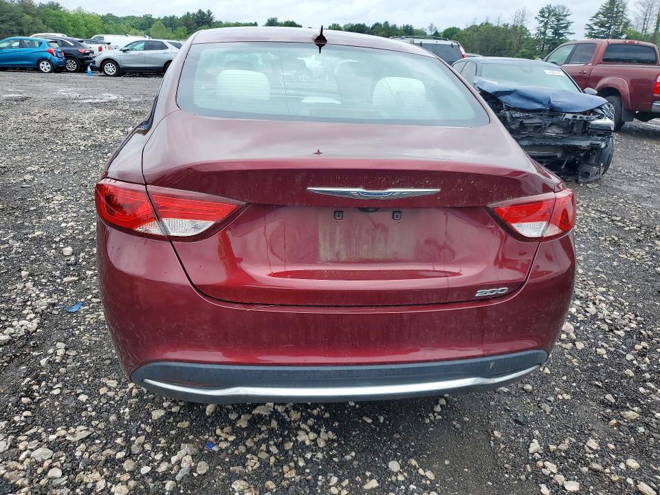 54055346 :رقم المزاد ، 1C3CCCAB7GN117436 vin ، 2016 Chrysler 200 مزاد بيع