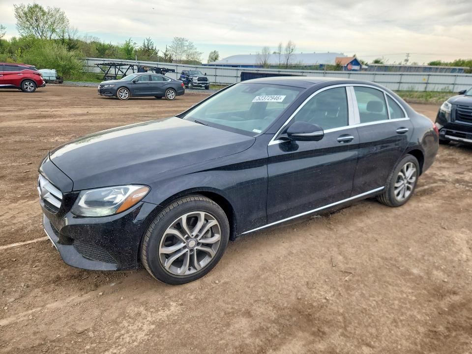 2017 Mercedes-benz C მანქანა იყიდება აუქციონზე, vin: 55SWF4KB7HU200111, აუქციონის ნომერი: 52372946