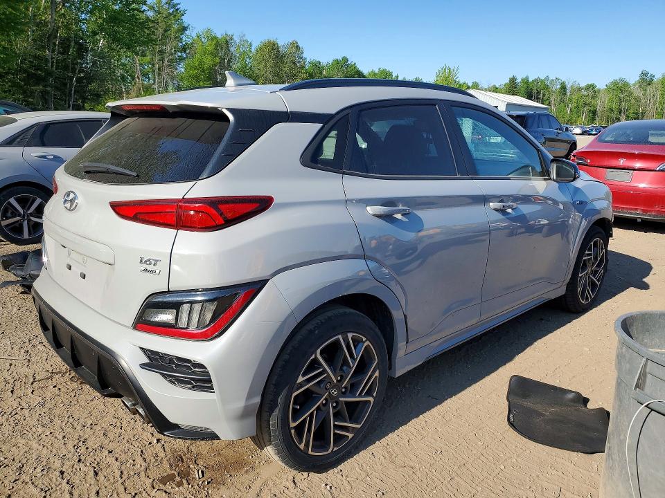 2023 Hyundai Kona მანქანა იყიდება აუქციონზე, vin: KM8K5CA30PU943623, აუქციონის ნომერი: 55111026
