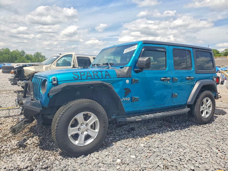 2019 Jeep Wrangler Unlimited მანქანა იყიდება აუქციონზე, vin: 1C4HJXDG0KW610643, აუქციონის ნომერი: 52265816