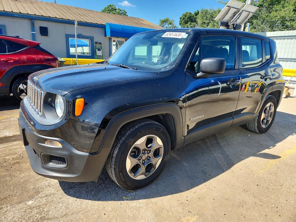 Продажа на аукционе авто 2016 Jeep Renegade, vin: ZACCJAAT8GPC61308, номер лота: 52457626