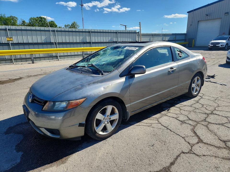 2007 Honda Civic მანქანა იყიდება აუქციონზე, vin: 2HGFG12877H556070, აუქციონის ნომერი: 52891226