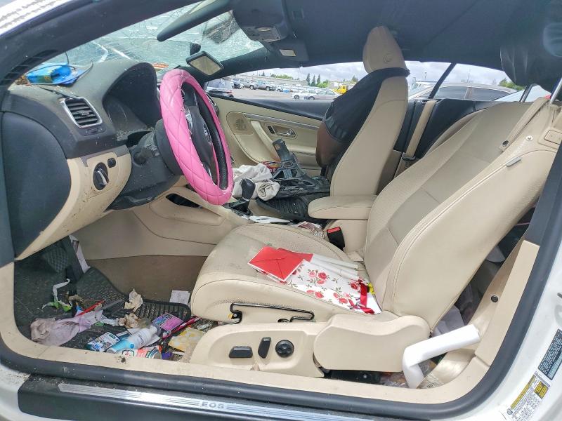 2012 Volkswagen Eos მანქანა იყიდება აუქციონზე, vin: WVWBW7AH0CV022110, აუქციონის ნომერი: 54861066