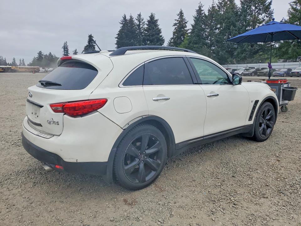 Aukcja sprzedaży 2016 Infiniti Qx70, vin: JN8CS1MW5GM752554, numer aukcji: 51676546