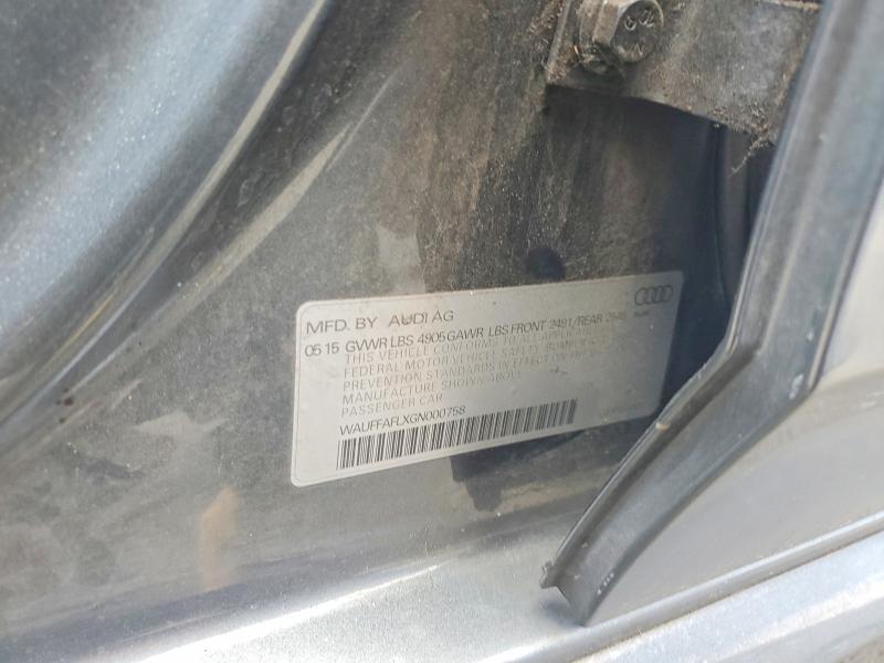 Продаж на аукціоні авто 2016 Audi A4, vin: WAUFFAFLXGN000758, номер лоту: 52445996