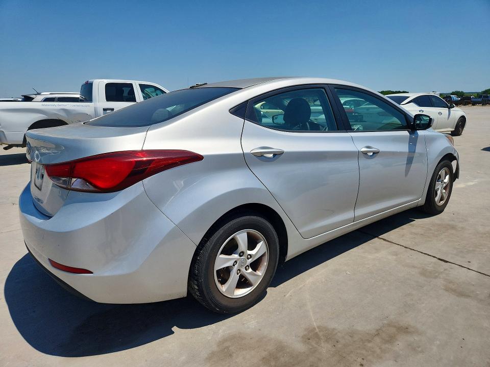 Продаж на аукціоні авто 2015 Hyundai Elantra, vin: 5NPDH4AE2FH650486, номер лоту: 53612346