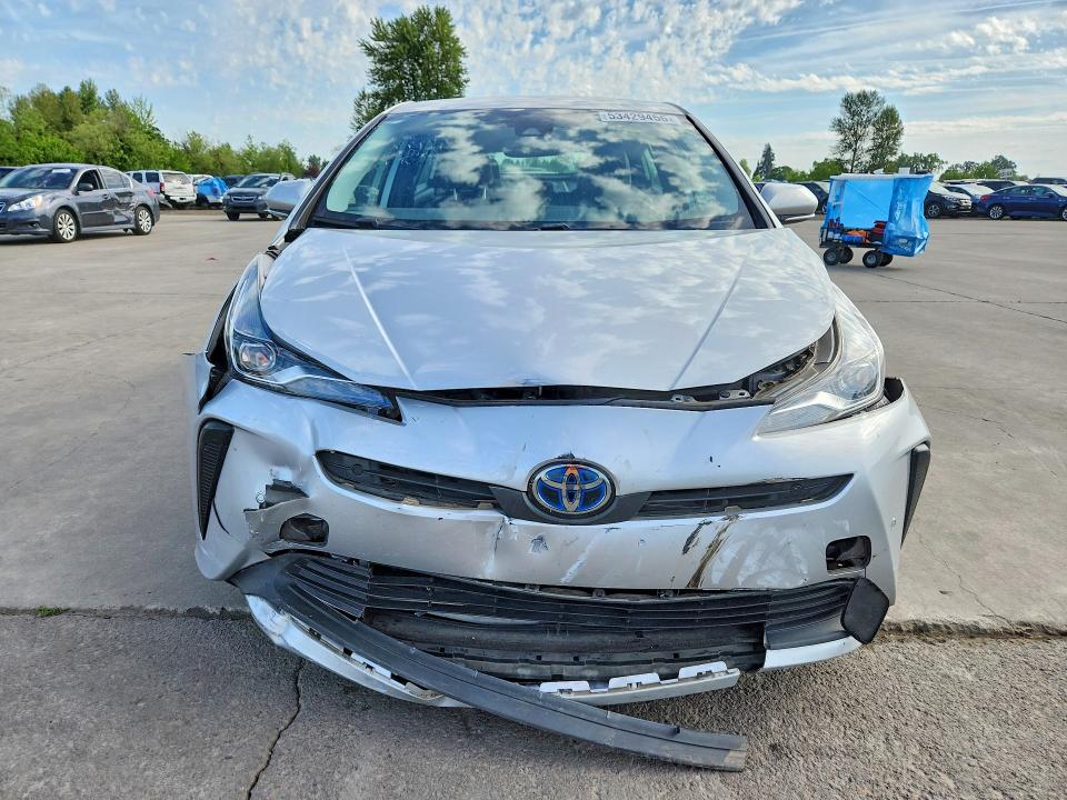 53429456 :رقم المزاد ، JTDKARFU6K3072312 vin ، 2019 Toyota Prius مزاد بيع