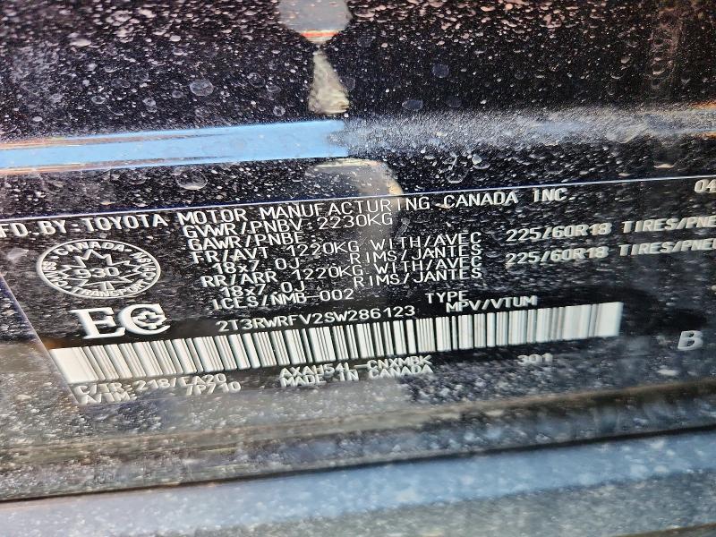 Продажа на аукционе авто 2025 Toyota Rav4 Hybrid, vin: 2T3RWRFV2SW286123, номер лота: 53650086
