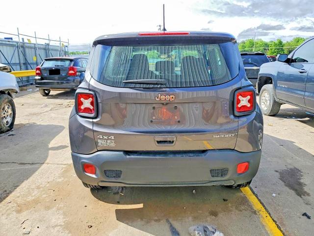 Продажа на аукционе авто 2018 Jeep Renegade, vin: ZACCJBAB8JPJ70721, номер лота: 52564666