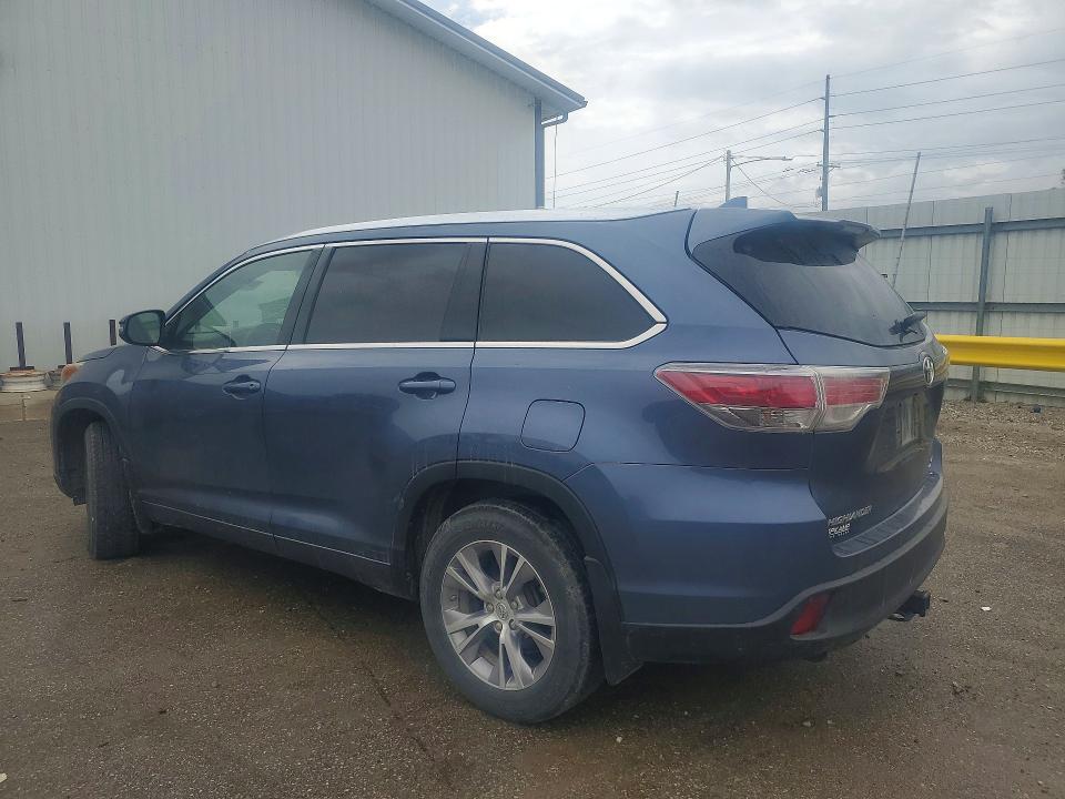 2015 Toyota Highlander მანქანა იყიდება აუქციონზე, vin: 5TDJKRFH1FS077031, აუქციონის ნომერი: 55139056
