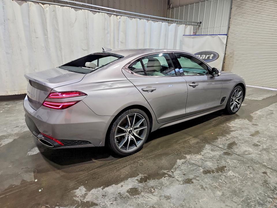 2025 Genesis G70 მანქანა იყიდება აუქციონზე, vin: KMTG34SC1SU153990, აუქციონის ნომერი: 54027266