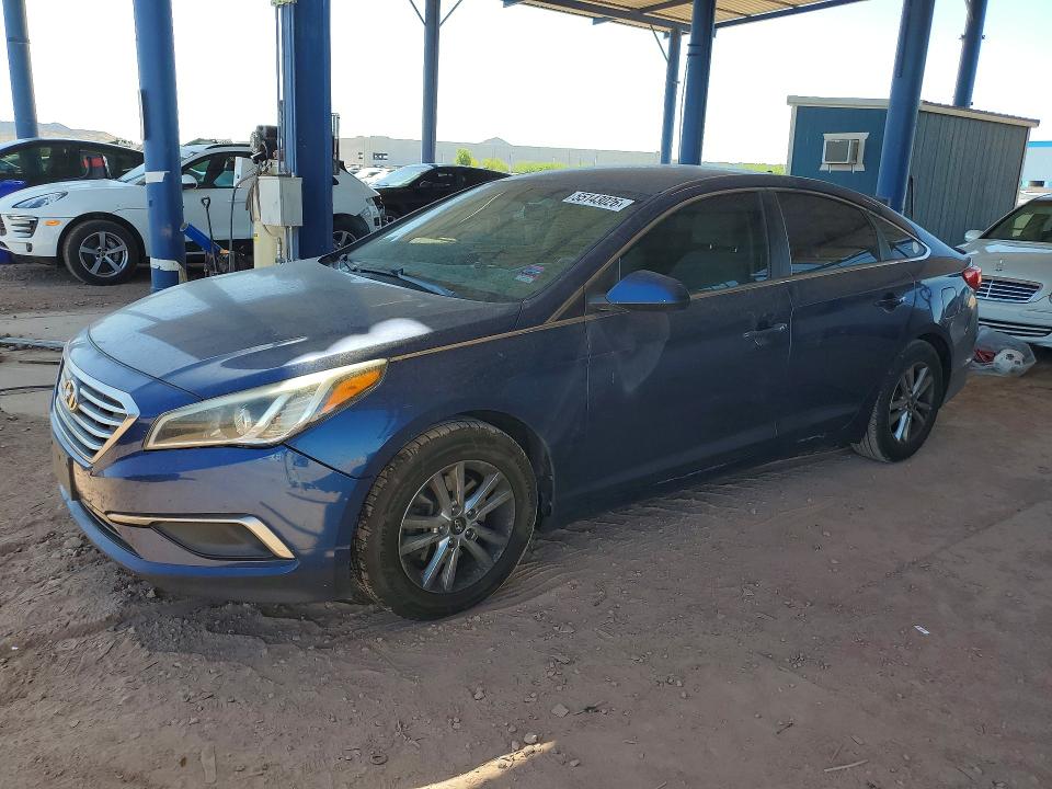 2017 Hyundai Sonata მანქანა იყიდება აუქციონზე, vin: 5NPE24AF0HH461711, აუქციონის ნომერი: 55143026
