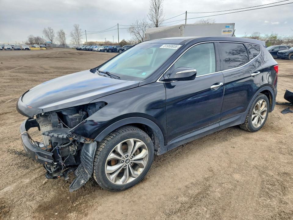 2013 Hyundai Santa Fe Sport მანქანა იყიდება აუქციონზე, vin: 5XYZUDLAXDG034731, აუქციონის ნომერი: 51959936