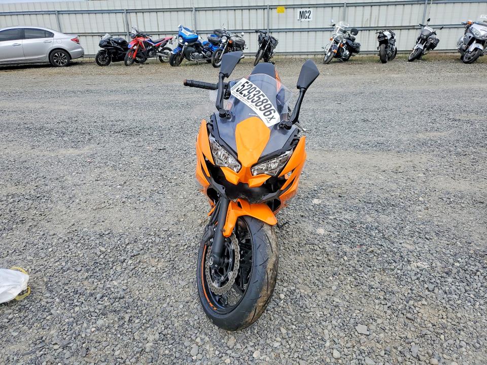 2025 Kawasaki Ex650 მანქანა იყიდება აუქციონზე, vin: ML5EXEP12SDAF2215, აუქციონის ნომერი: 52935896