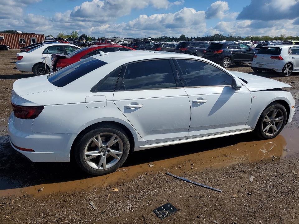 2018 Audi A4 მანქანა იყიდება აუქციონზე, vin: WAUKMAF47JN020065, აუქციონის ნომერი: 41630366