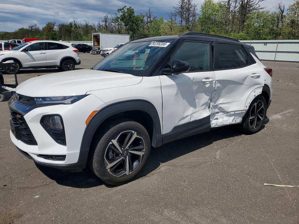 2022 Chevrolet Trailblazer მანქანა იყიდება აუქციონზე, vin: KL79MUSL1NB027422, აუქციონის ნომერი: 55206386