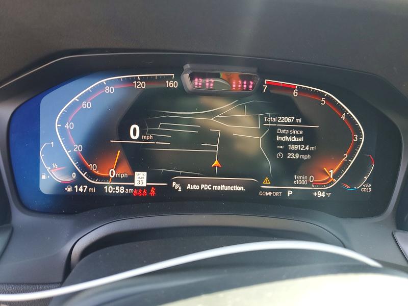 54097836 :رقم المزاد ، 3MW5R1J07L8B19980 vin ، 2020 Bmw 330i مزاد بيع