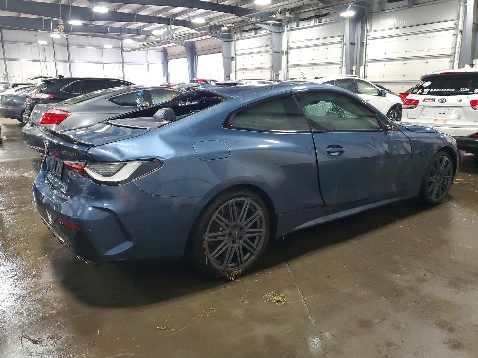 53989596 :رقم المزاد ، WBA13AR01MCG34569 vin ، 2021 Bmw M440xi مزاد بيع