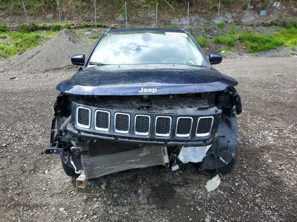 53512446 :رقم المزاد ، 3C4NJDBB9LT155288 vin ، 2020 Jeep Compass مزاد بيع