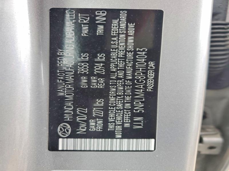 Продажа на аукционе авто 2023 Hyundai Elantra, vin: 5NPLM4AG8PH104043, номер лота: 53754566