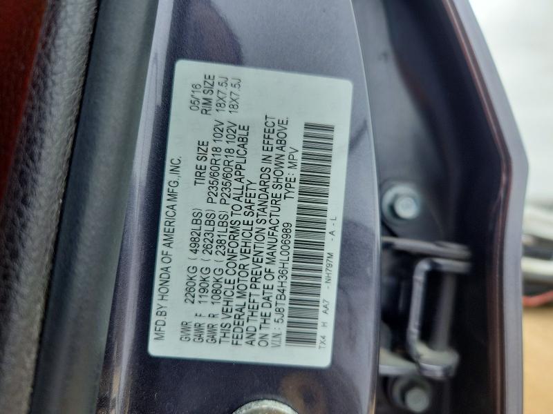 Продажа на аукционе авто 2017 Acura Rdx, vin: 5J8TB4H36HL006989, номер лота: 53062836
