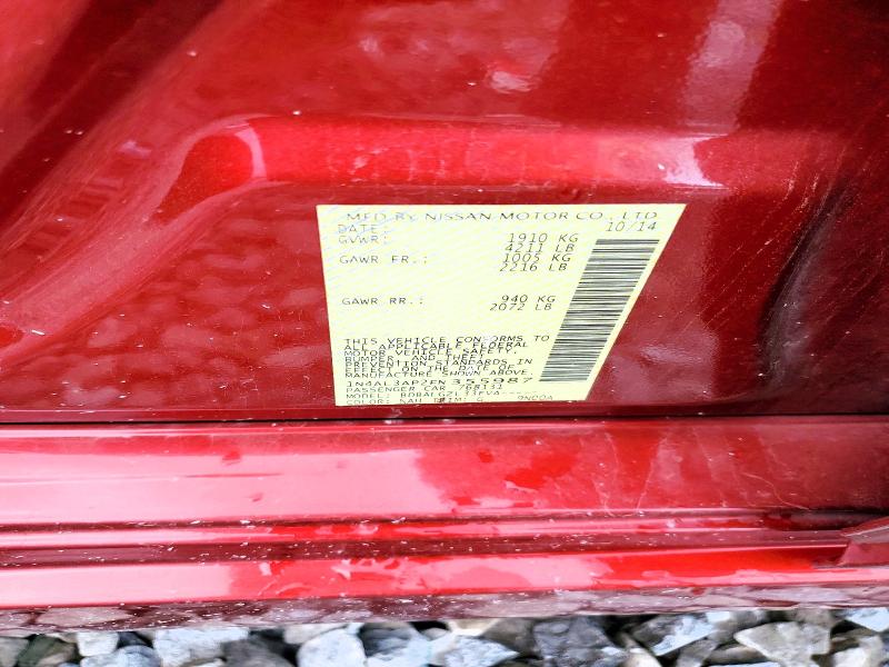 Продажа на аукционе авто 2015 Nissan Altima, vin: 1N4AL3AP2FN355987, номер лота: 53849346