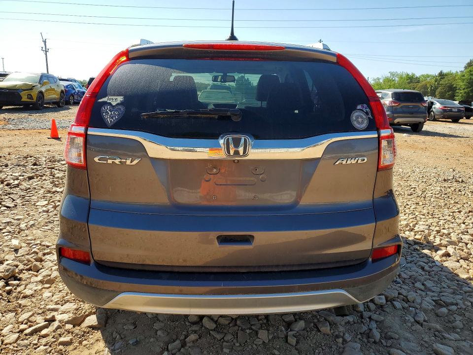50570346 :رقم المزاد ، 2HKRM4H7XFH604929 vin ، 2015 Honda Cr-v مزاد بيع