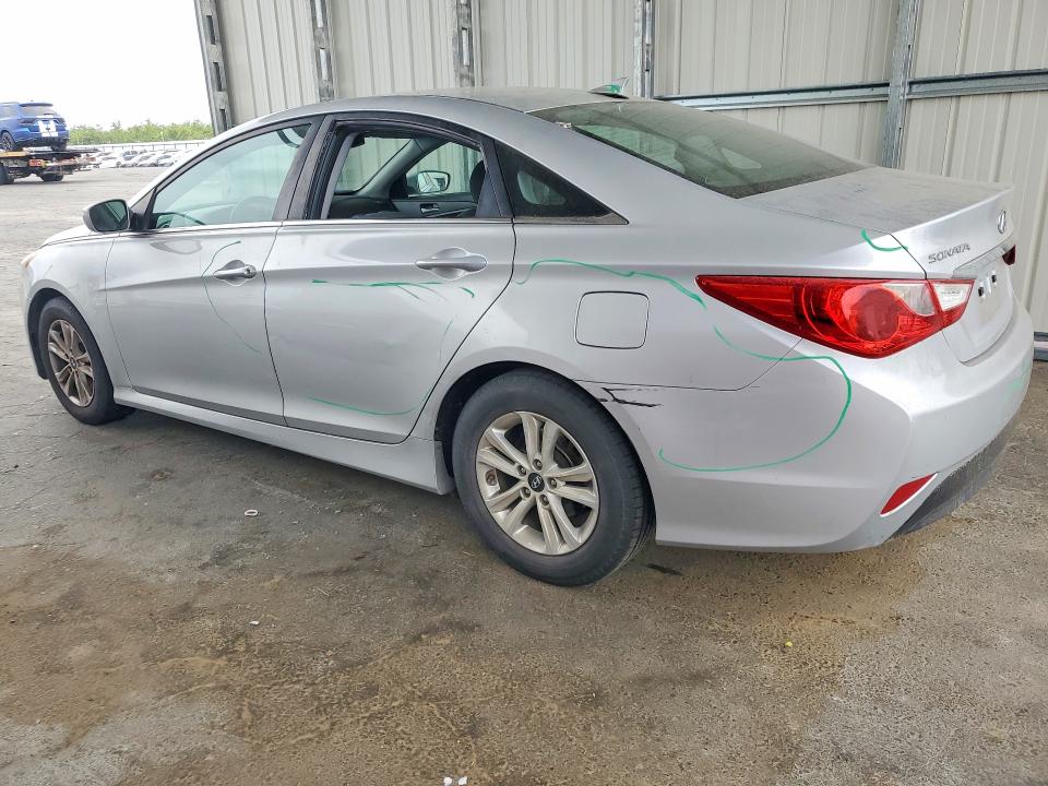 55195196 :رقم المزاد ، 5NPEB4AC3EH855026 vin ، 2014 Hyundai Sonata مزاد بيع
