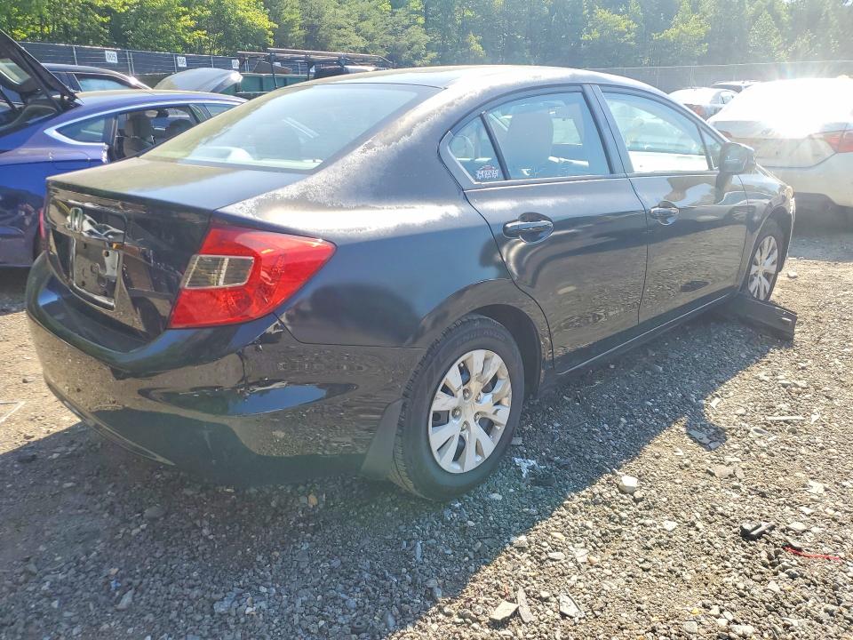 54213266 :رقم المزاد ، 2HGFB2F51CH598510 vin ، 2012 Honda Civic مزاد بيع