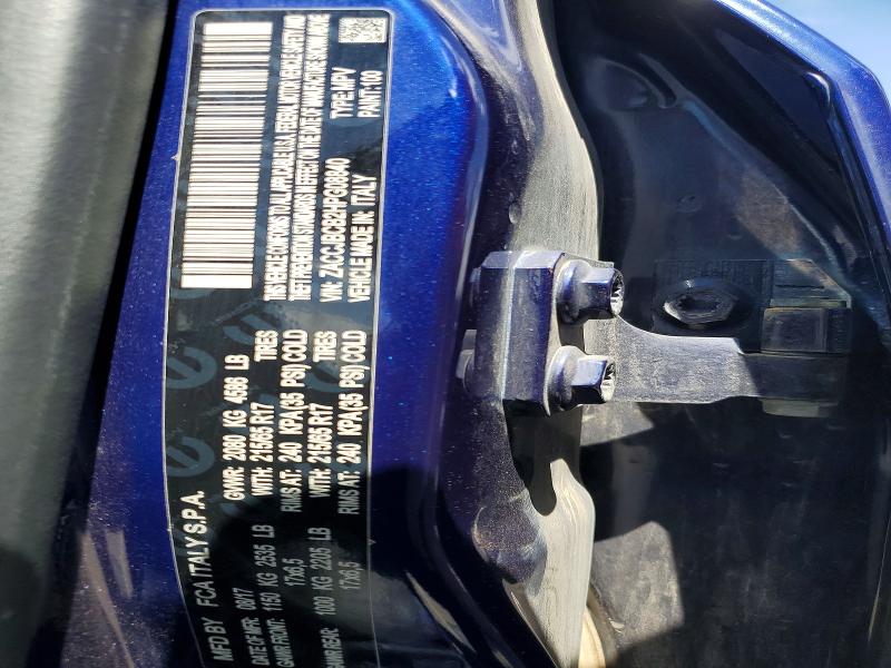 53411576 :رقم المزاد ، ZACCJBCB2HPG08840 vin ، 2017 Jeep Renegade مزاد بيع