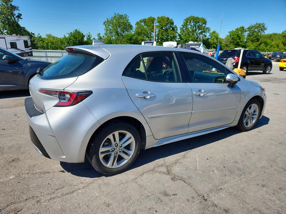 2019 Toyota Corolla Hatchback მანქანა იყიდება აუქციონზე, vin: JTNK4RBE7K3037733, აუქციონის ნომერი: 53101956