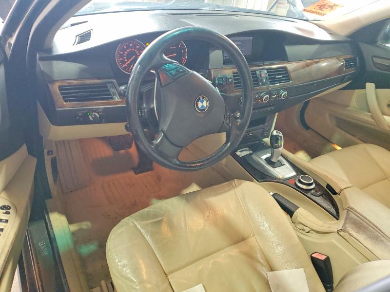 2008 Bmw 528 მანქანა იყიდება აუქციონზე, vin: WBANV13598C150460, აუქციონის ნომერი: 54762816