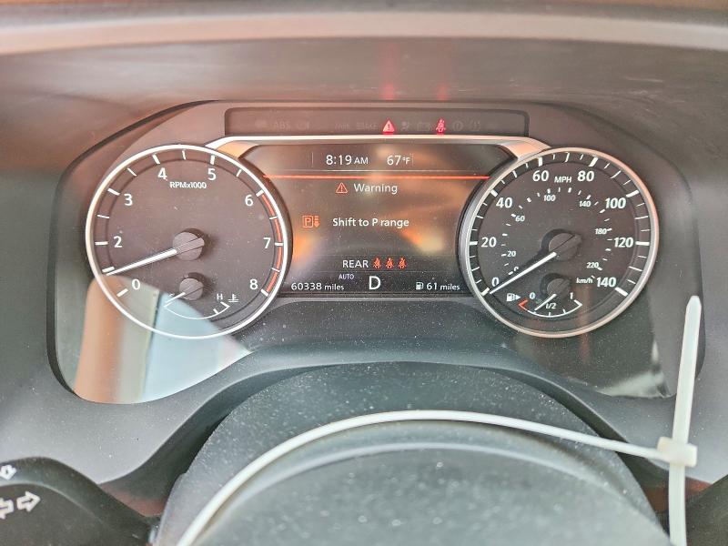 52493066 :رقم المزاد ، 5N1BT3BB4NC677070 vin ، 2022 Nissan Rogue مزاد بيع