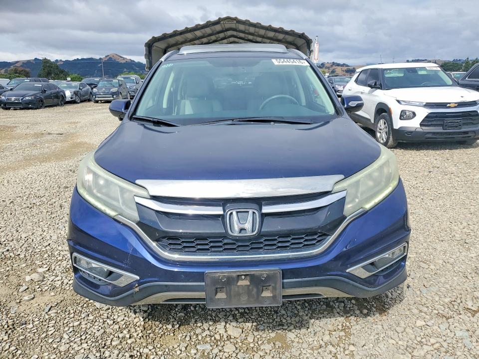 55445416 :رقم المزاد ، 5J6RM3H76FL000178 vin ، 2015 Honda Cr-v مزاد بيع