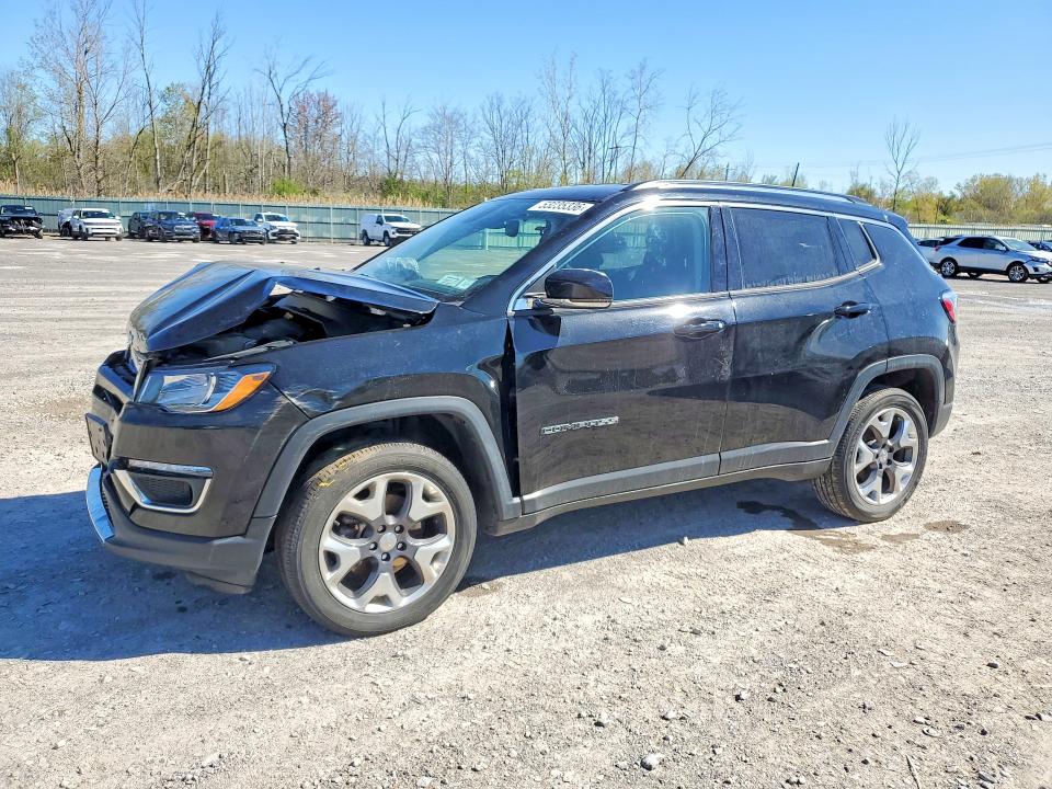 53235336 :رقم المزاد ، 3C4NJDCB7LT245988 vin ، 2020 Jeep Compass مزاد بيع