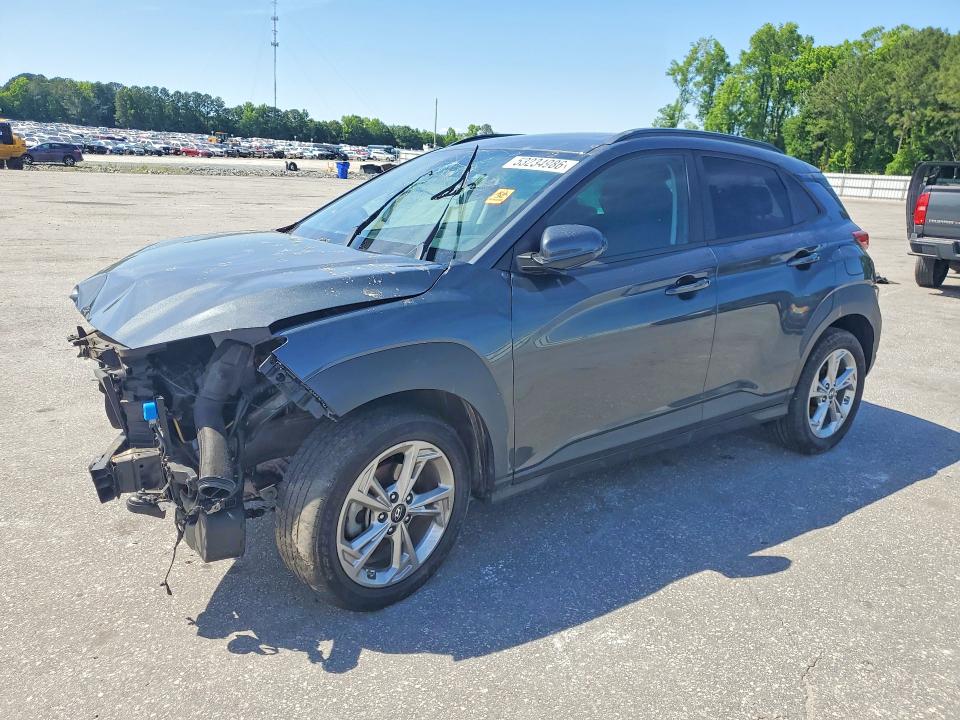 53234986 :رقم المزاد ، KM8K32AB2NU865687 vin ، 2022 Hyundai Kona مزاد بيع