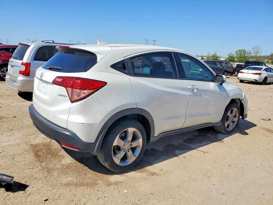 2017 Honda Hr-v მანქანა იყიდება აუქციონზე, vin: 3CZRU6H56HM718007, აუქციონის ნომერი: 52705226
