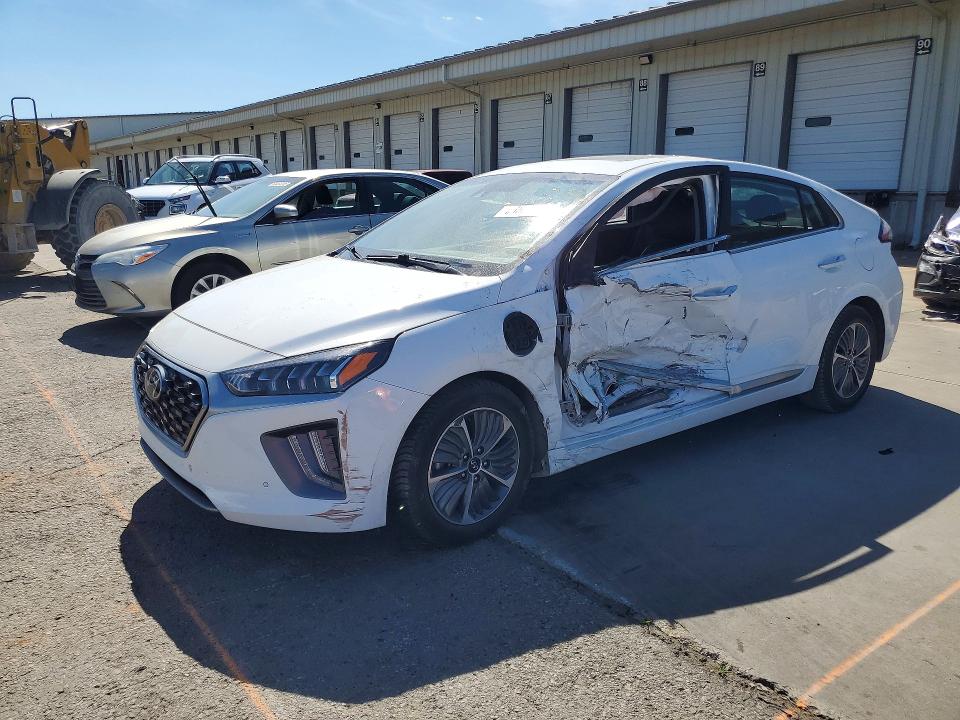 53691266 :رقم المزاد ، KMHCX5LD0MU249977 vin ، 2021 Hyundai Ioniq مزاد بيع