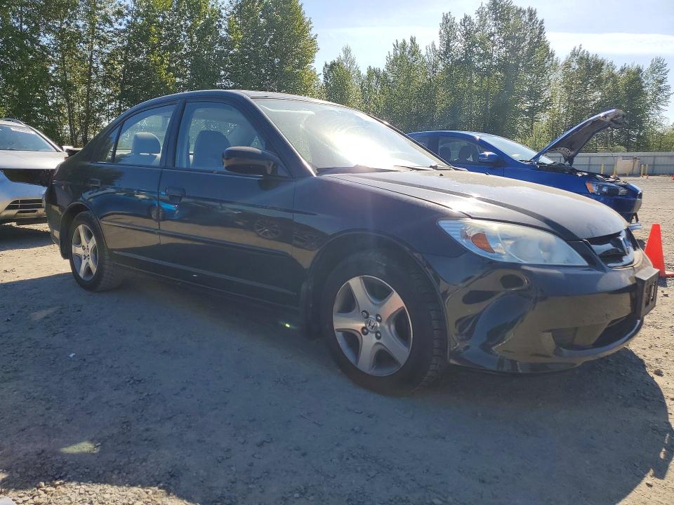 Продажа на аукционе авто 2004 Honda Civic, vin: JHMES26744S001399, номер лота: 52591946