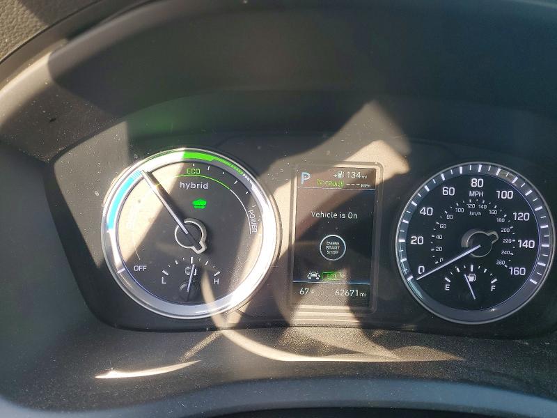 2018 Hyundai Sonata Hybrid მანქანა იყიდება აუქციონზე, vin: KMHE34L30JA082989, აუქციონის ნომერი: 53895356