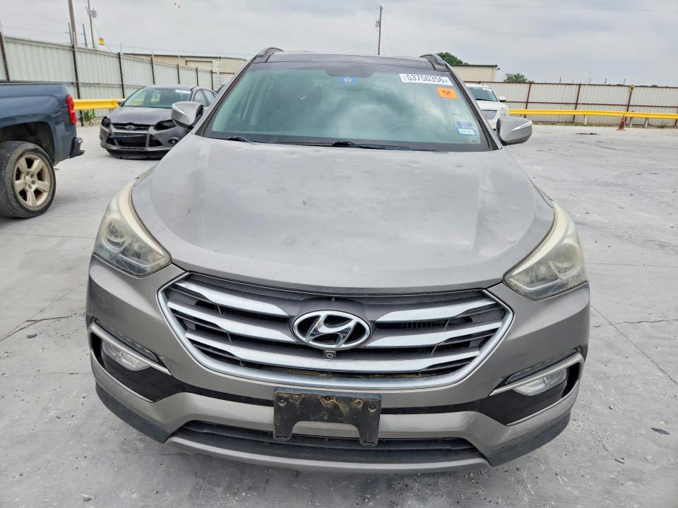 2017 Hyundai Santa Fe Sport მანქანა იყიდება აუქციონზე, vin: 5XYZW4LA2HG501754, აუქციონის ნომერი: 53750356