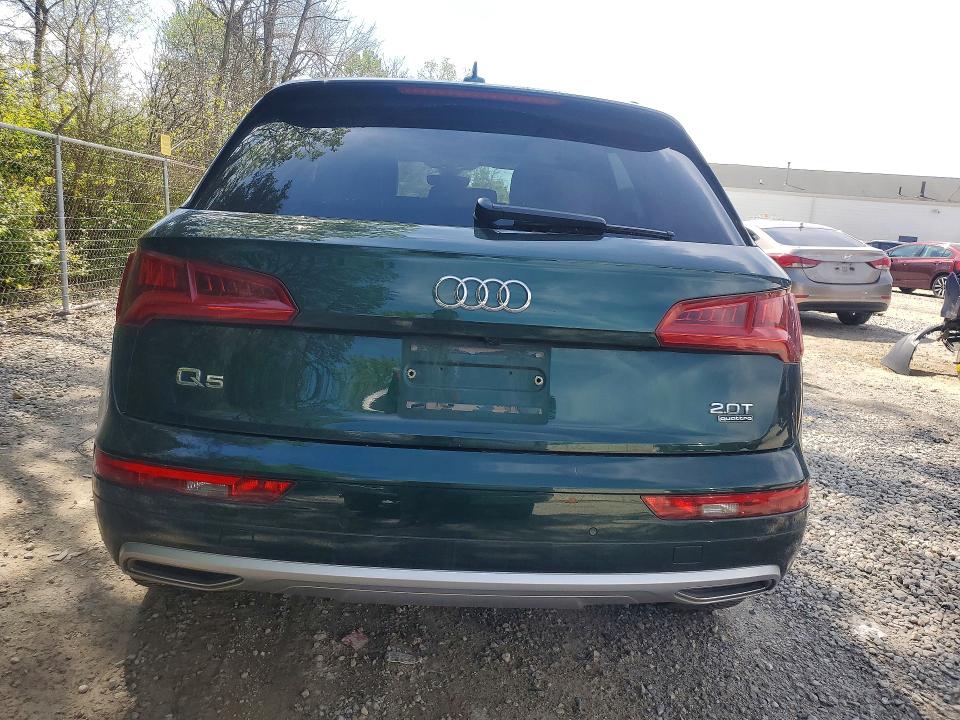 2018 Audi Q5 მანქანა იყიდება აუქციონზე, vin: WA1BNAFY8J2077700, აუქციონის ნომერი: 52557956