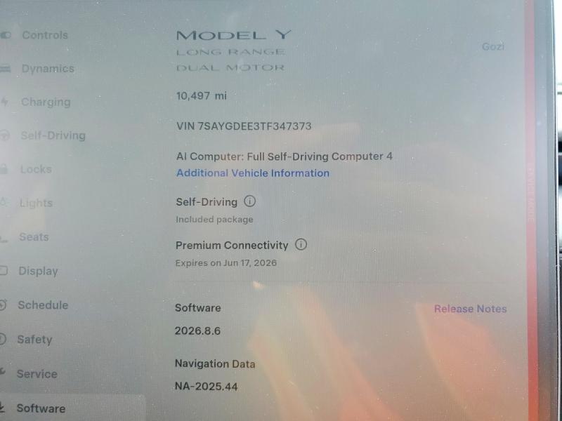Aukcja sprzedaży 2026 Tesla Model Y, vin: 7SAYGDEE3TF347373, numer aukcji: 52582016