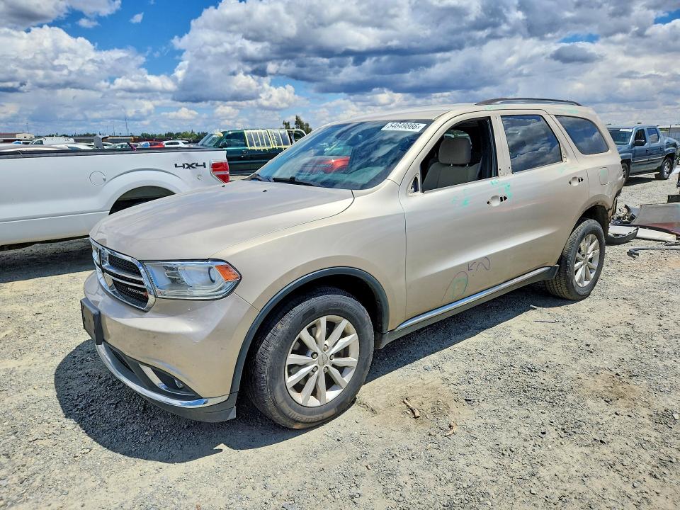 2015 Dodge Durango მანქანა იყიდება აუქციონზე, vin: 1C4RDJAG4FC695507, აუქციონის ნომერი: 54649866