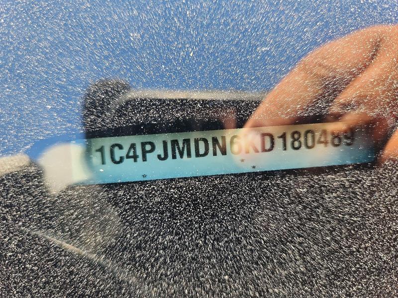 Aukcja sprzedaży 2019 Jeep Cherokee, vin: 1C4PJMDN6KD180489, numer aukcji: 52605266