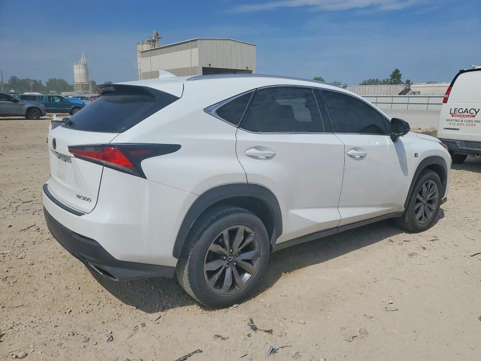 53180206 :رقم المزاد ، JTJYARBZ5J2096307 vin ، 2018 Lexus Nx 300 Fwd مزاد بيع
